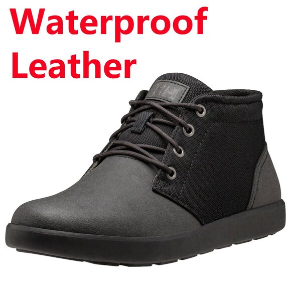 Brand New Helly Hansen Men's Landon Chukka Shoes -Waterproof, Leather, Versatile - Picture 1 of 6